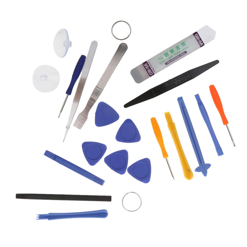 Phone Open Pry Tool, 20 in 1 Mobile Screen Open Screwdriver Repair Tools Kit Set For Cell Phones