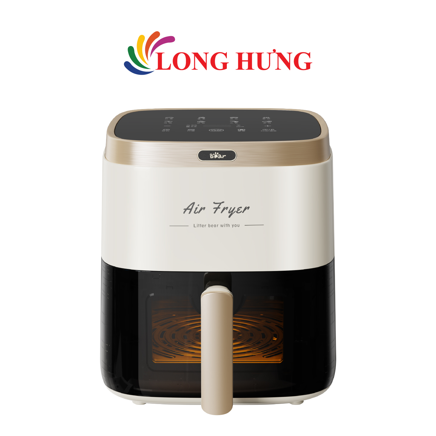 Nồi chiên không dầu Bear 5 lít AF-4H15L - Hàng chính hãng