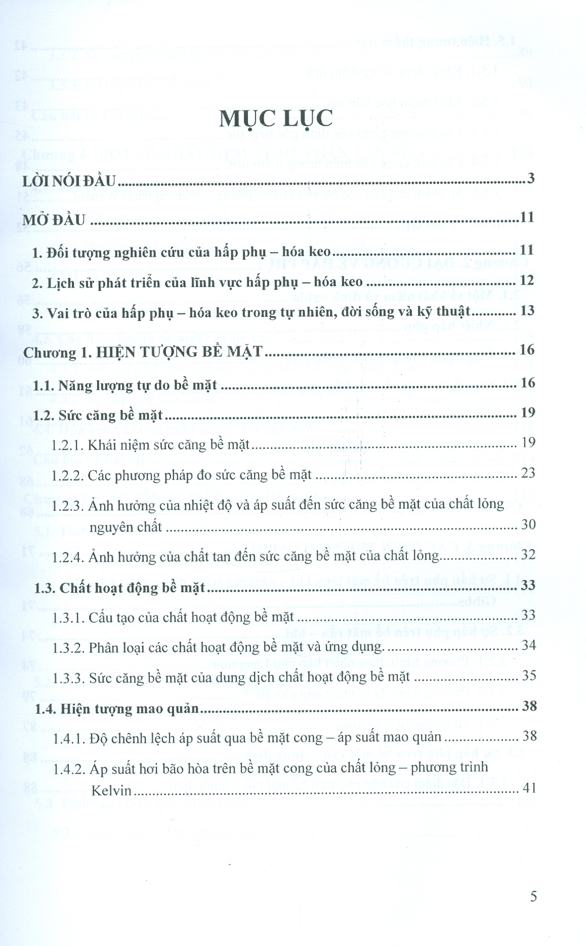 HẤP PHỤ - HÓA KEO (Giáo trình dùng cho sinh viên chuyên ngành hóa học, vật liệu, sinh học, thực phẩm, dược và môi trường)