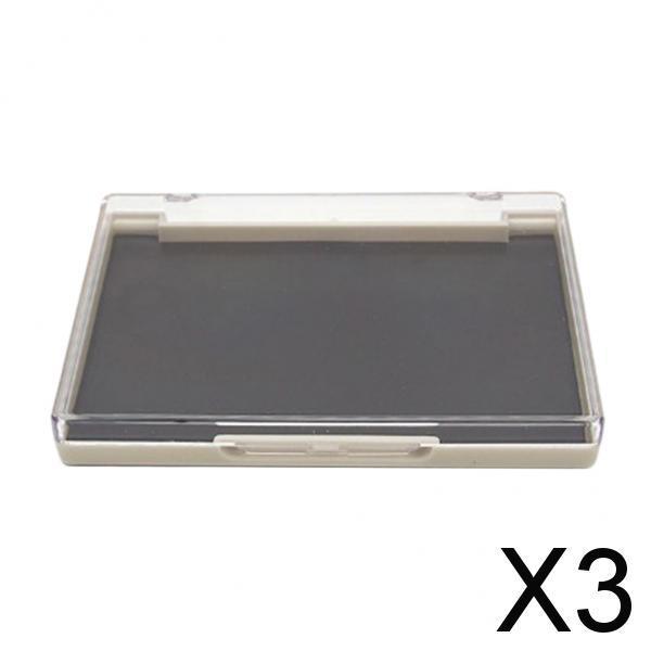 3xEmpty Plastic Magnetic Makeup Cosmetic Palette for Eyeshadow Blush Powder