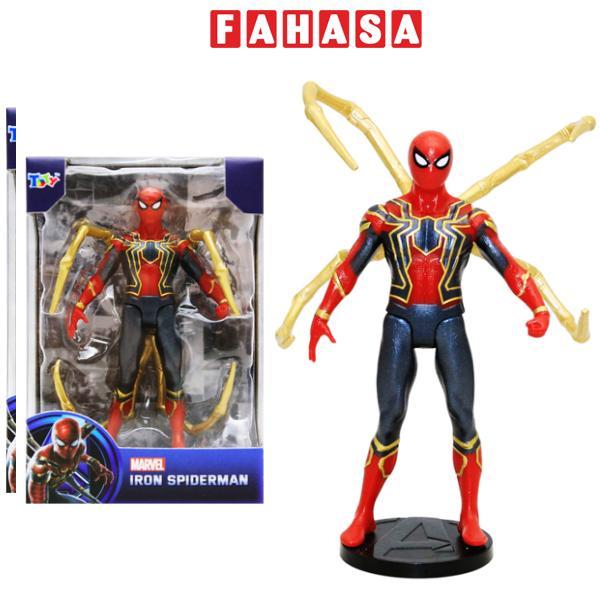 Đồ Chơi Mô Hình Nhân Vật Marvel - Iron Spiderman 7 Inch - ToTy ZM48