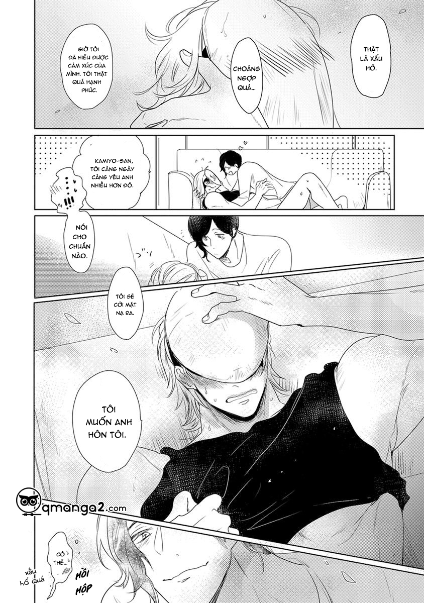 nụ hôn qua chiếc mặt nạ chapter 5.5 9