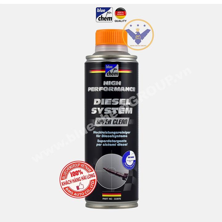 Vệ sinh buồng đốt ô tô máy dầu Bluechem Diezel Systerm Super Clean 350ml