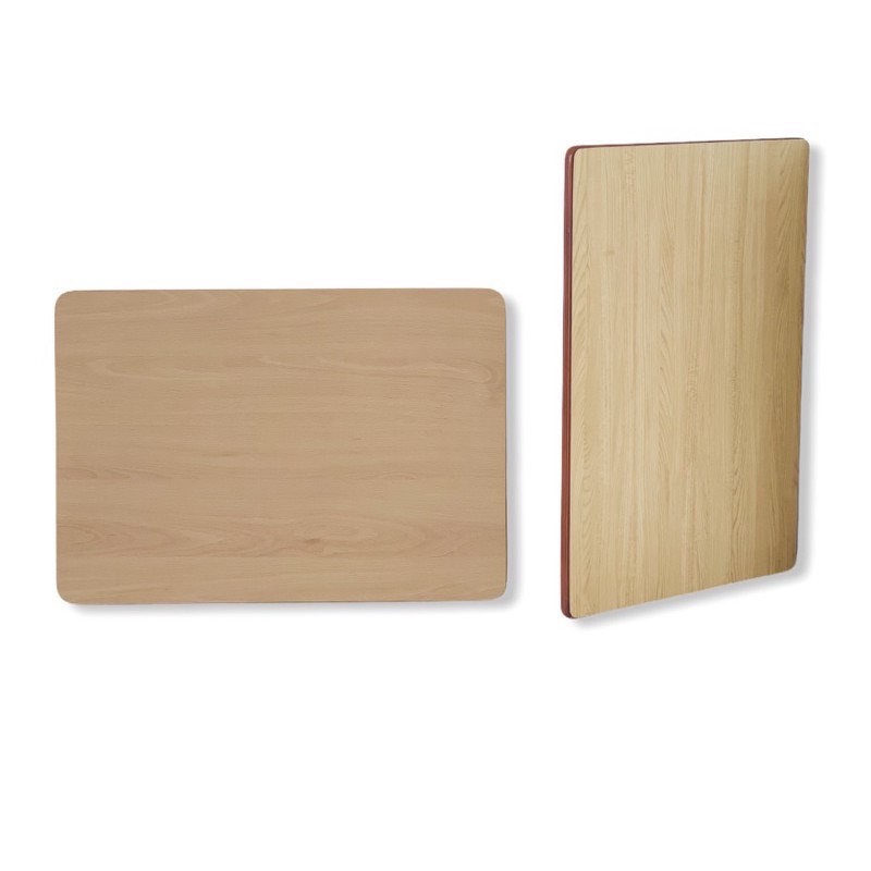 Mặt bàn gỗ đẹp, 70 x 50 cm, dày 22mm , Plywood Beech phủ Laminate chống trầy 2 mặt Plyconcept