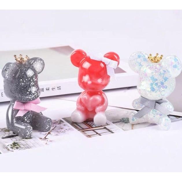 Khuôn Silicone Đúc Con Gấu Hình Tròn - Trường Thịnh Sài Gòn