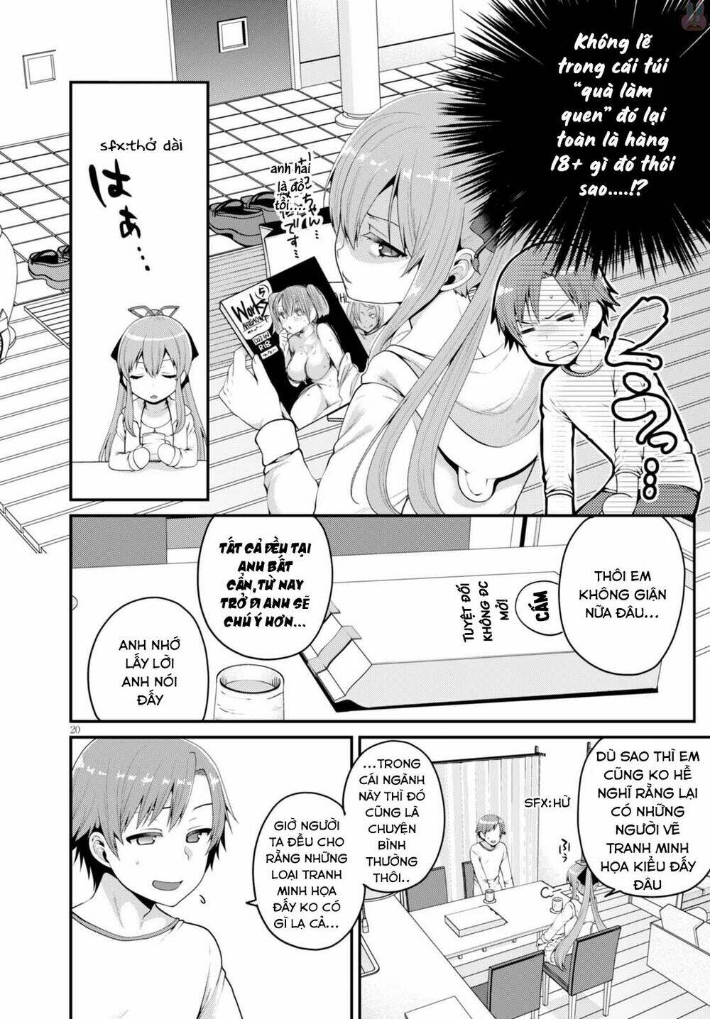 em gái tôi là một tiểu thuyết gia chapter 2 23