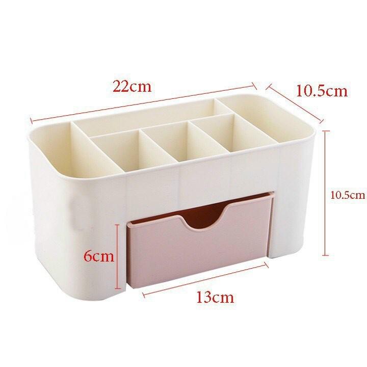 Khay Đựng Mỹ Phẩm Có Ngăn Kéo Nhiều Ngăn