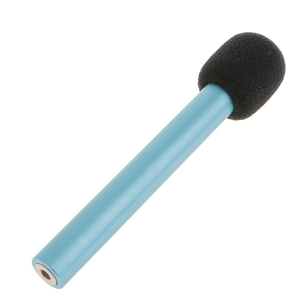 Mini 3.5mm Microphone Mic for Mobile Phone Smartphones Accessories Blue