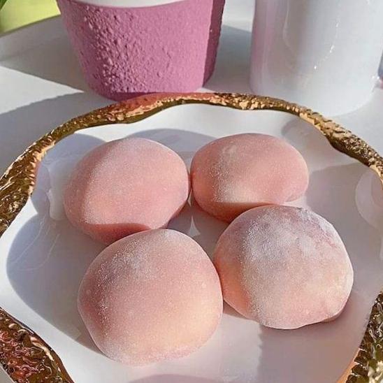 Bánh Đài Loan Mochi ăn vặt vị dâu tây 120g An Gia Sweets &amp; Snacks