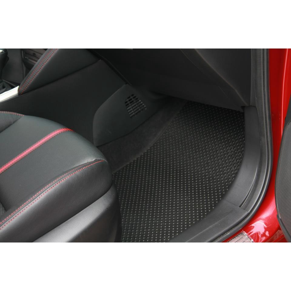 Thảm lót sàn ô tô KATA cho xe Mazda 2 - Khít với sàn xe, Chống trơn, Không mùi, Không ẩm mốc