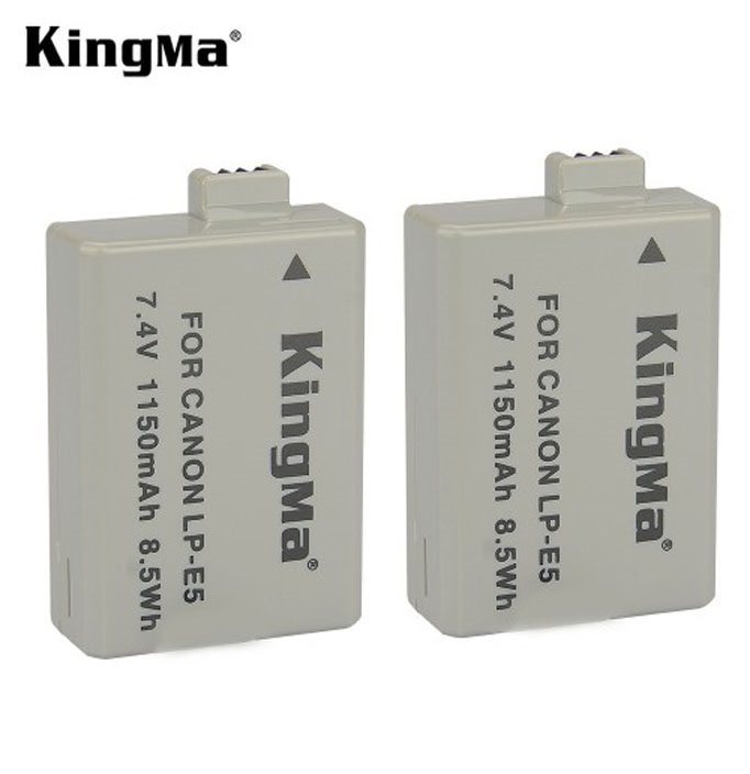 Combo 1 pin 1 sạc Kingma for Canon LP-E5 - Hàng chính hãng