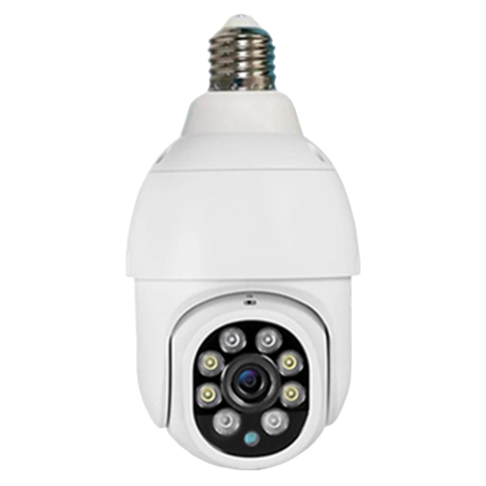 Bulb Shape 2MP E27 WiFi Wireless Camera IP cam for Tuya