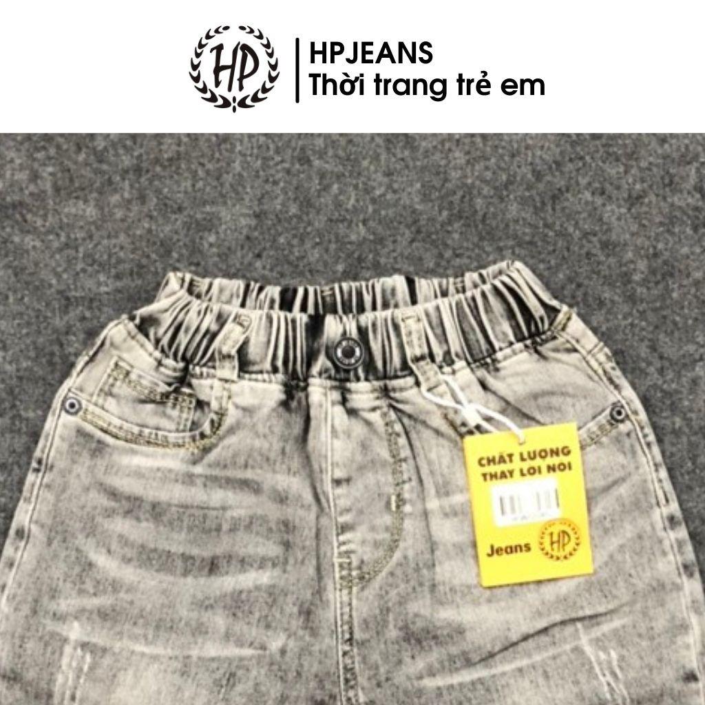 Quần Jean Bé Trai HPJEAN362 Quần Bò Bé Trai HPJeans Chất Liệu 100% Cotton Cao Cấp Cho Các Bé Từ 7 Đến 10 Tuổi