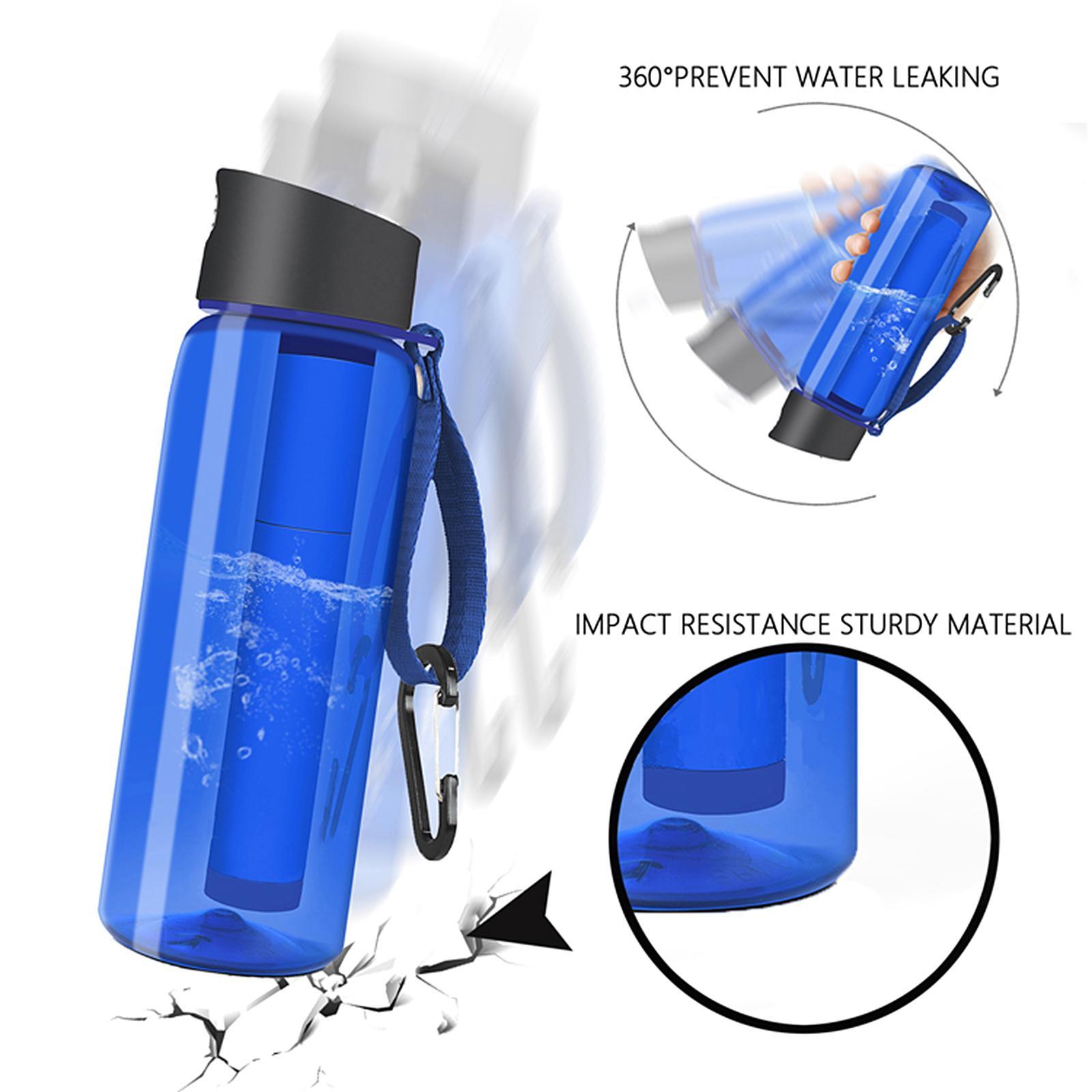 4Stage  Filter Bottle Straw  Camping  Survival
