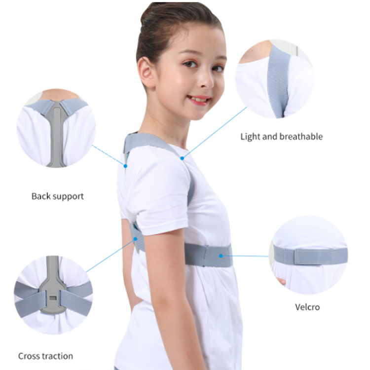 Đai Chống Gù Lưng Trẻ Em Nam Nữ Có Nẹp Nhiều Độ Tuổi Ama04 - Chính Hãng Amalife