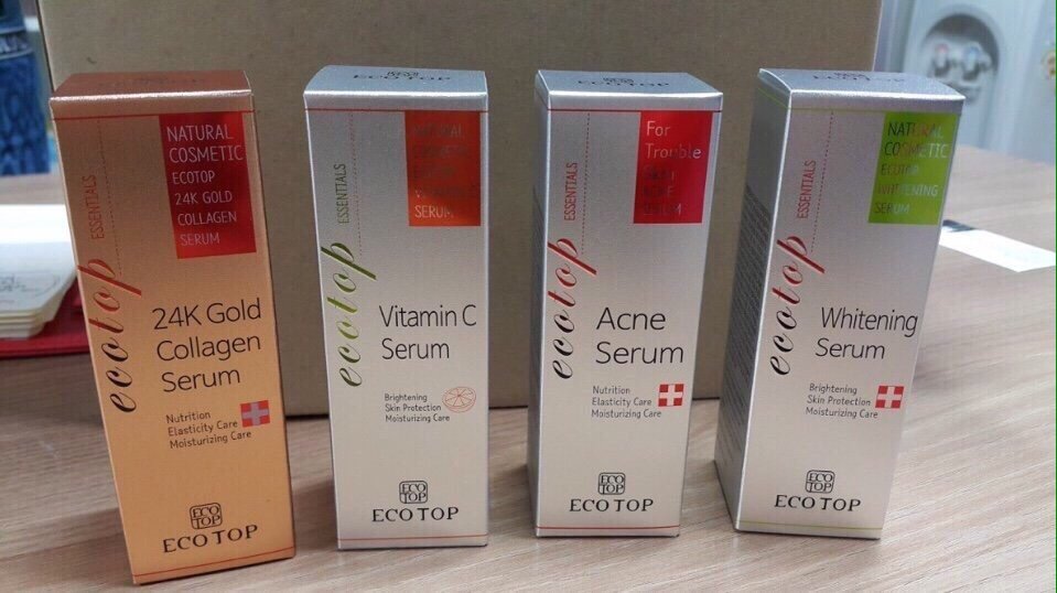 Tinh Chất Serum Làm Mờ Vết Thâm Dưỡng Trắng Sáng Da Ecotop Vitamin C 50ml