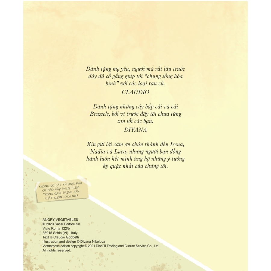 Những người bạn rau củ - Con yêu, đừng sợ rau xanh!