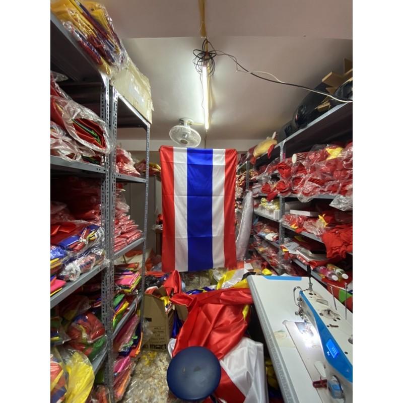 Cờ các nước in chuyển nhiệt 2 lớp 2 mặt