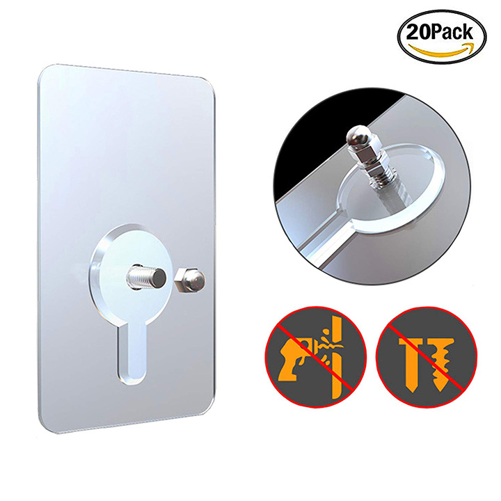 Giá Treo Khăn Dính Tường Phòng Tắm Inox 201