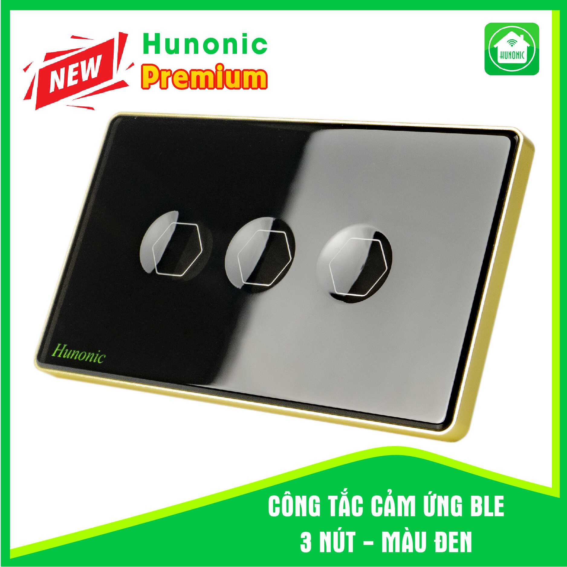 Công tắc thông minh Premium 3 Nút - hàng chính hãng