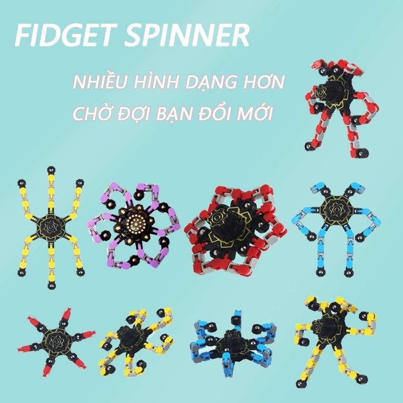 Đồ Chơi con quay Spinner Robot Biến Hình Thông Minh Cho Bé