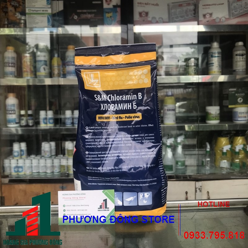 Hóa chất sát khuẩn S&M  Chloramin B_ 1 kg