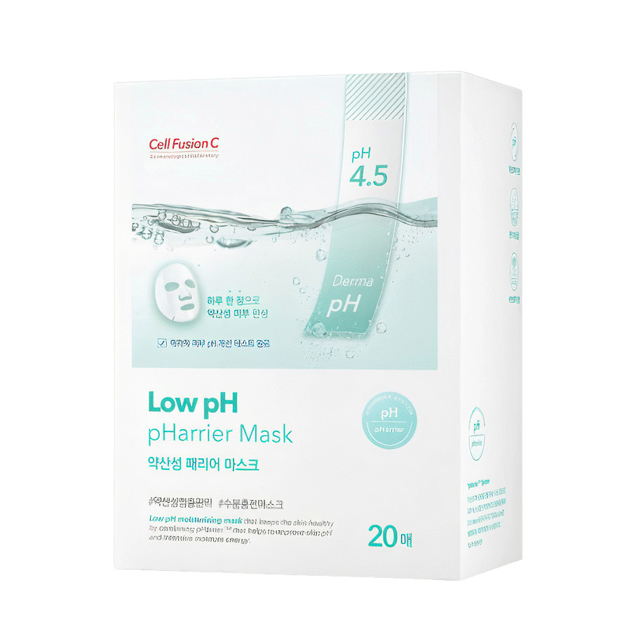 Cell Fusion C - Mặt Nạ Dưỡng Ẩm pH Thấp Low pH pHarrier Mask (25ml*10 miếng)