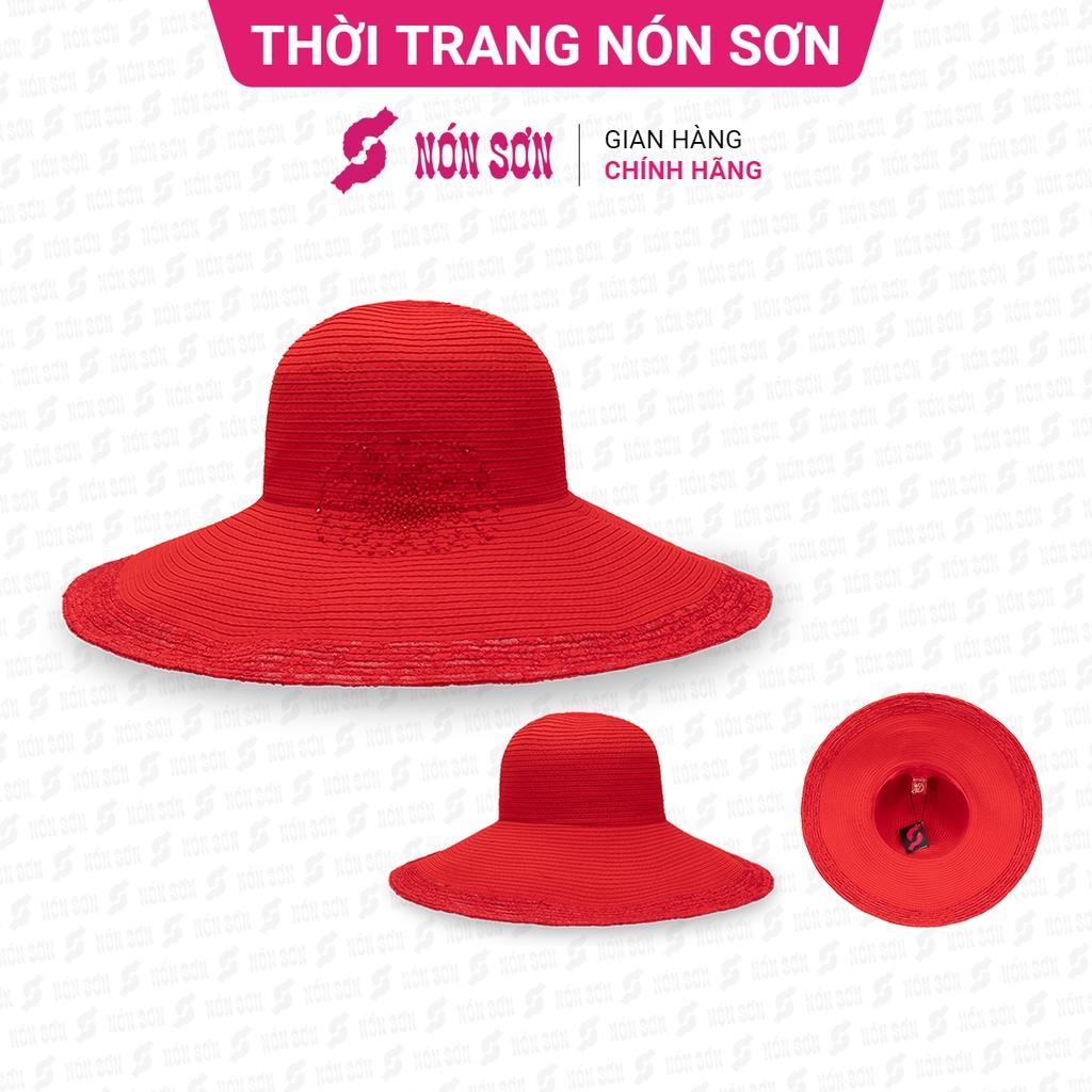 Mũ vành thời trang NÓN SƠN XH001-32C-ĐO1