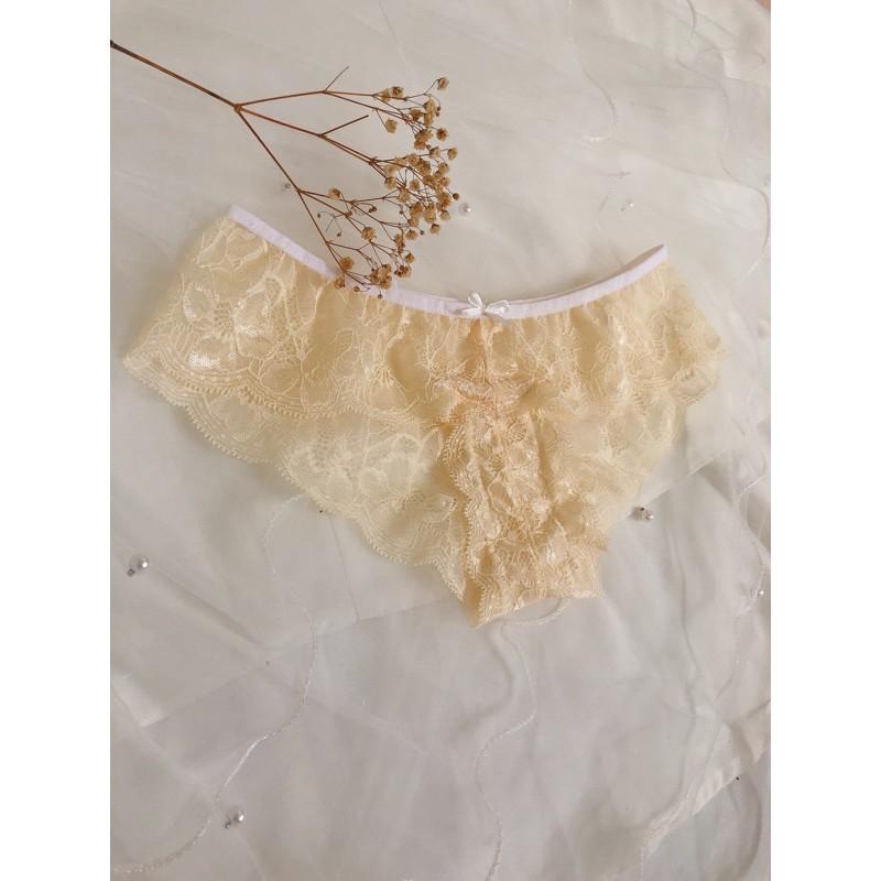 Hera nude - Set lót ren áo bra không gọng mút mỏng