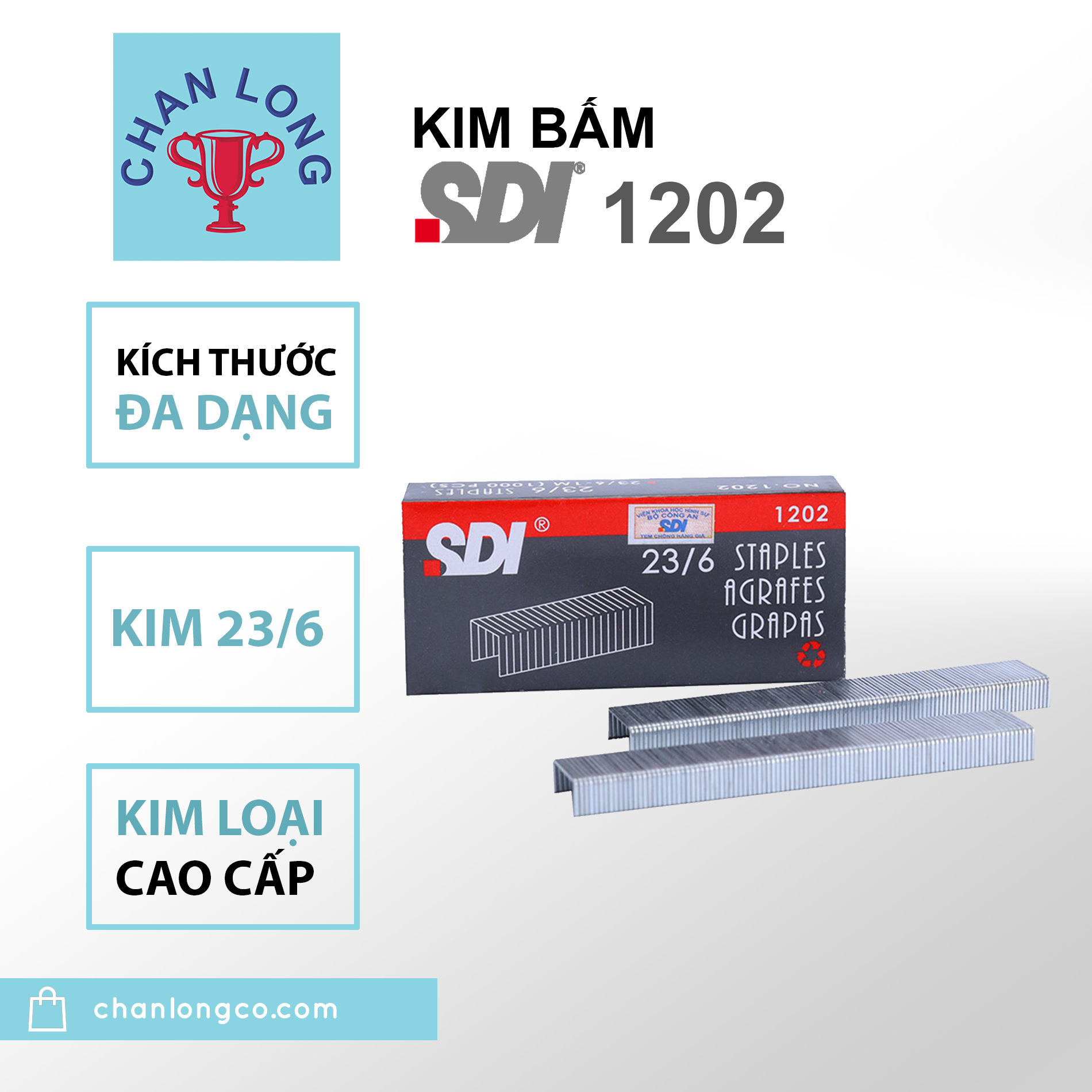 Kim bấm các cỡ SDI