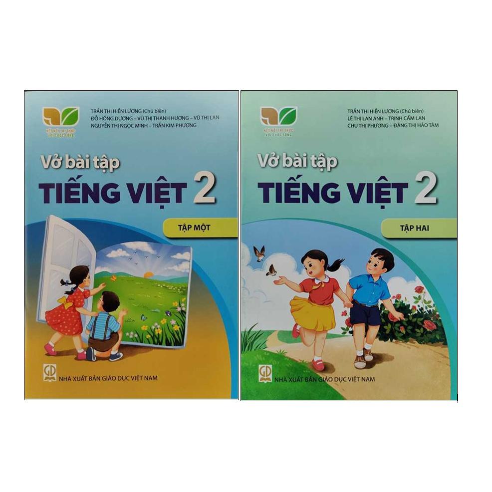 Sách - Combo Vở Bài Tập Tiếng Việt Lớp 2 (Tập 1+Tập 2)