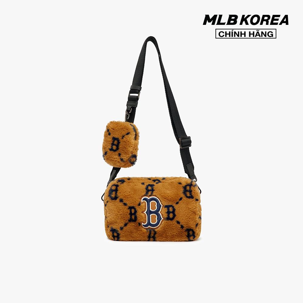 MLB - Túi đeo chéo chữ nhật Diamond Monogram Fur 3ACRM1026-43BGD