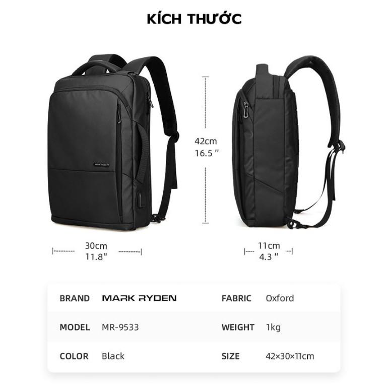 - BALO THÔNG MINH KIÊM CẶP XÁCH MARK RYDEN – MOCHILA: CỨU TINH CỦA THỜI TIẾT