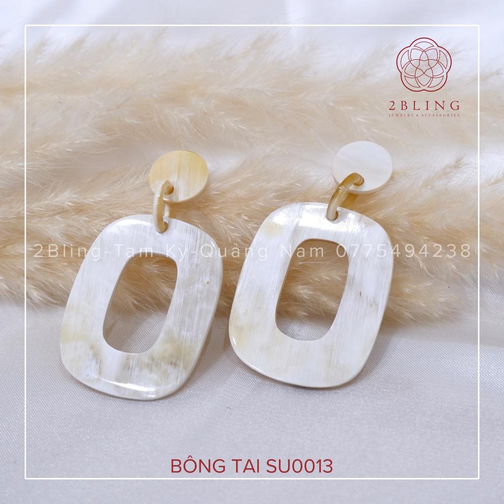 Bông tai sừng 2BLING thời trang SU0013