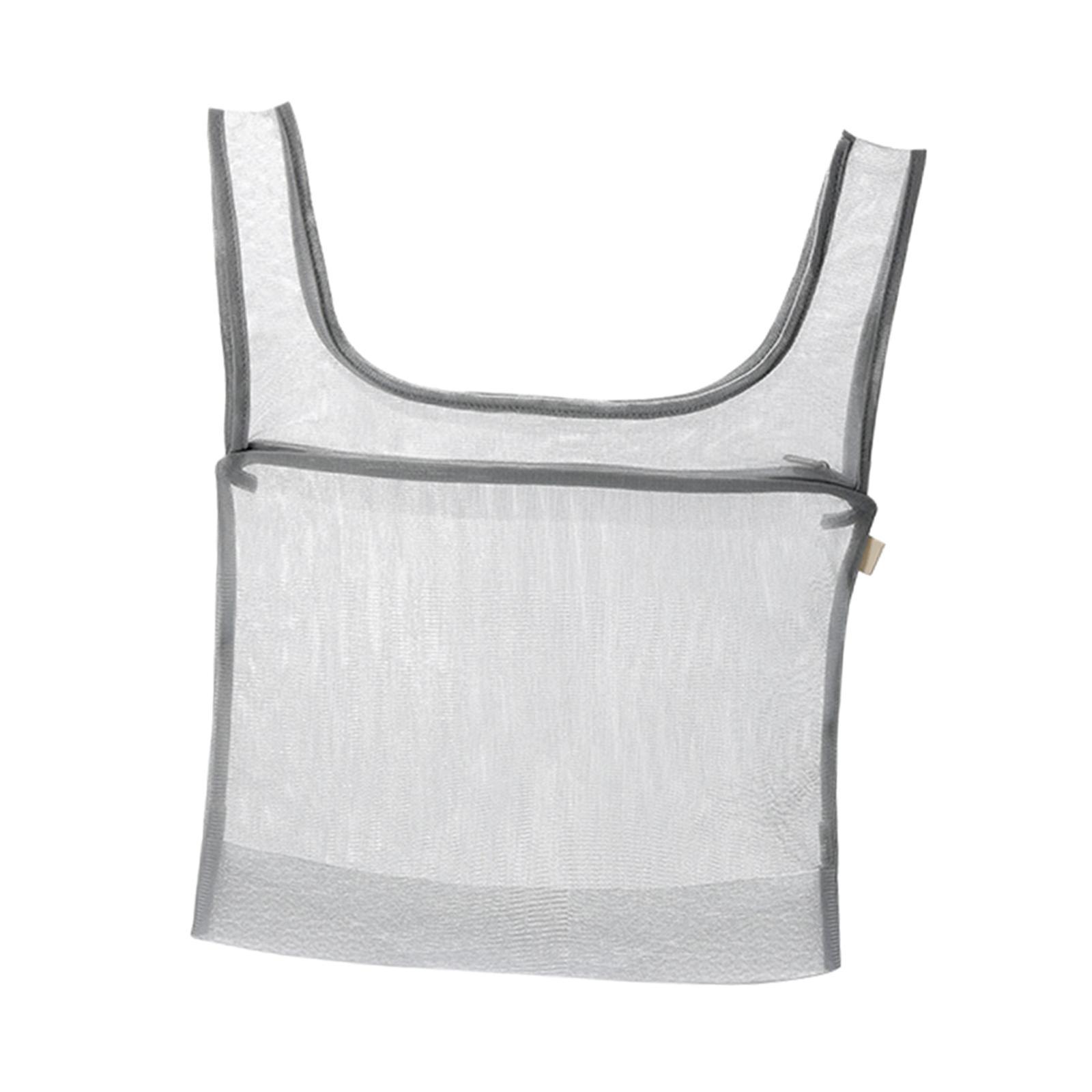 Net Laundry Bag Washing Bag Apartment Dorm Reusable Durable Bra Socks Underwear Organizer Travel Storage for Dress Dirty Clothes Blouse Garment