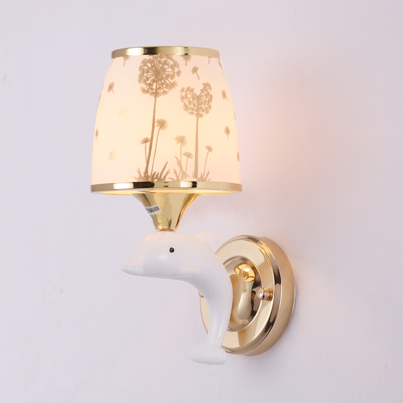 Đèn tường DOLPHIN kiểu dáng hiện đại trang trí nội thất cao cấp - kèm bóng LED chuyên dụng .