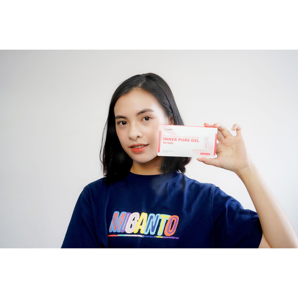 Siêu Tinh Chất Làm Hồng Se Khít Cô Bé Angel Liquid Glutathione Plus Niacinamide Inner Pure Gel 15 Ống