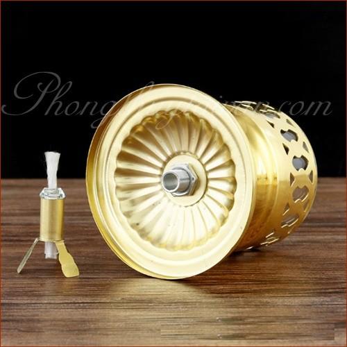 Chân đế đèn kèm ly đựng dầu chân thấp 7cm️tiện lợi