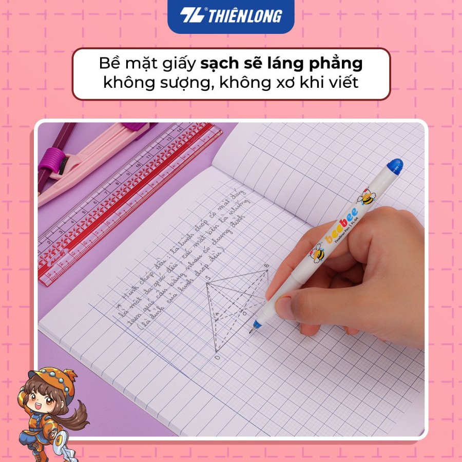 (Mua 10 Cuốn Tặng 3 Cuốn) Tập Chống Lóa 96Tr ĐL100 4 Ô Ly NB-117/Ak