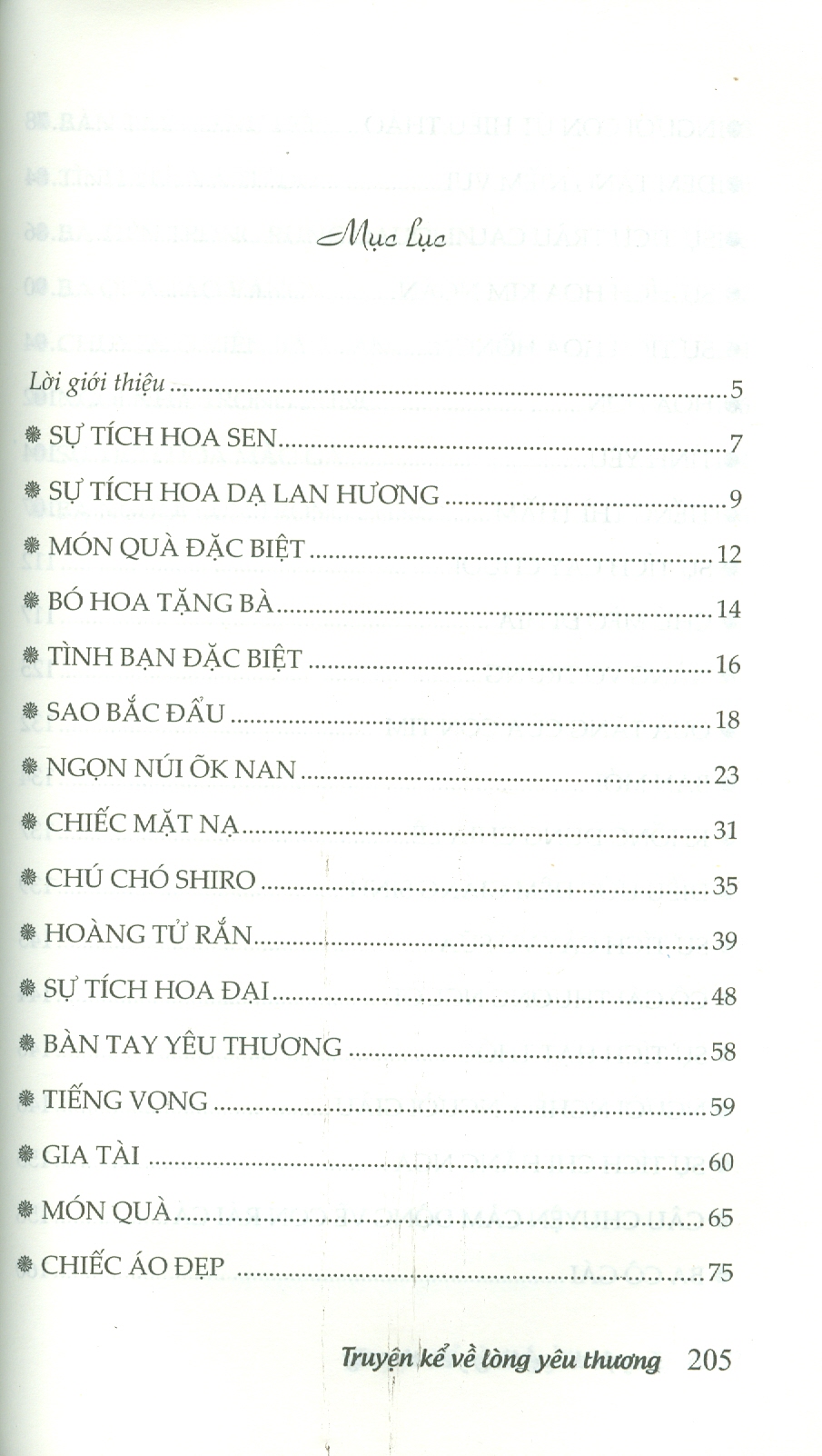 Truyện Kể Về Lòng Yêu Thương