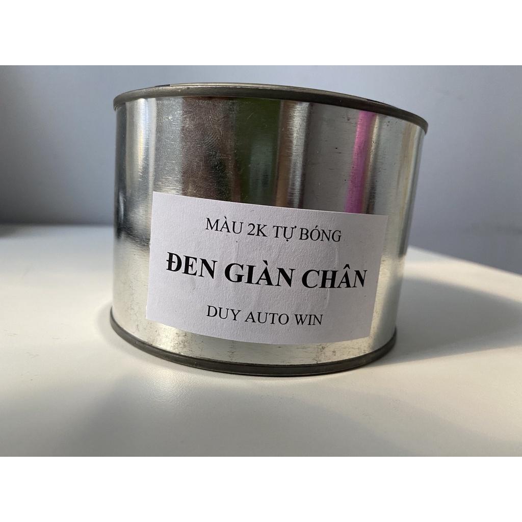 Sơn đen huyền 2k 4:1 đóng lon 250g 500g 1kg - Sơn tự bóng