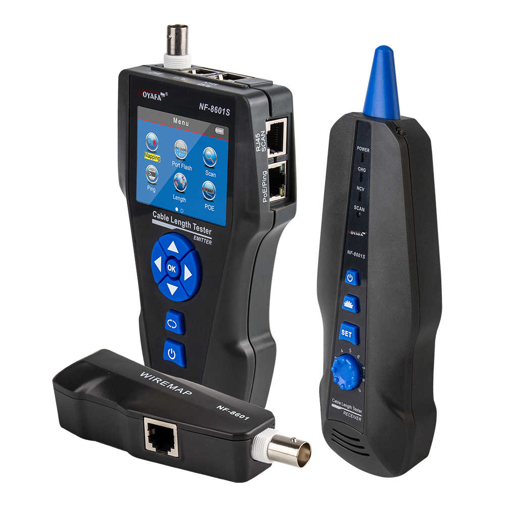 Máy Test Cáp Mạng Noyafa NF-8601S - Hàng Chính Hãng