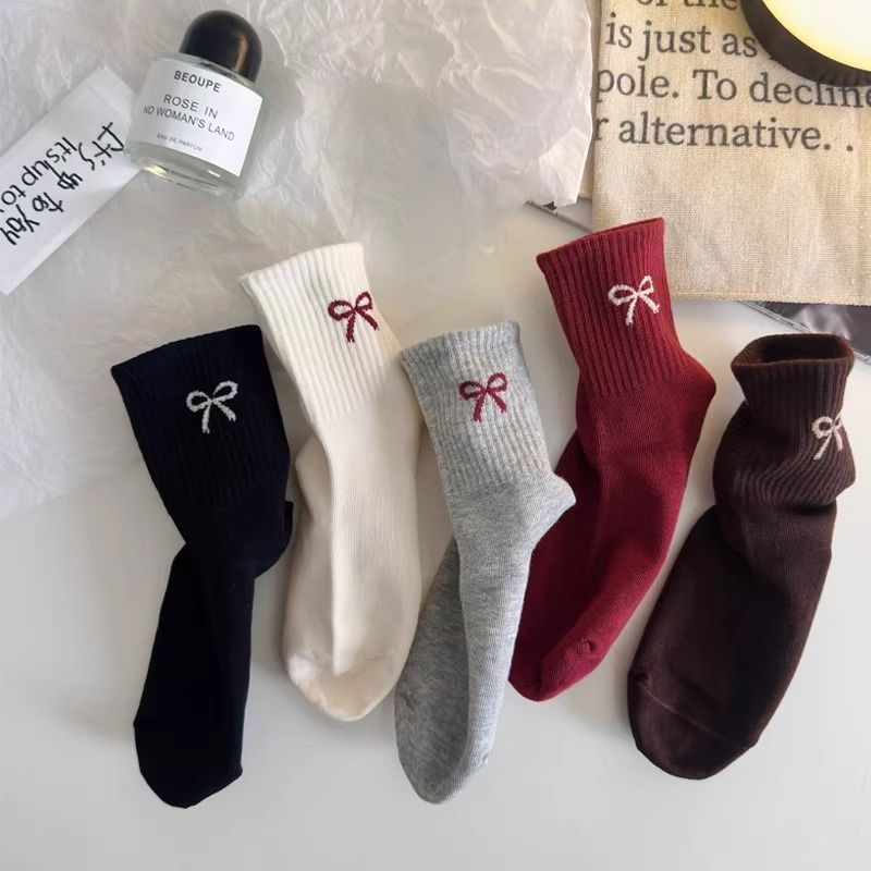 SET 5 ĐÔI TẤT VỚ NƠ NỮ DỄ THƯƠNG MÃ 45 TỪ 1-12 TUỔI DÀNH CHO BÉ GÁI