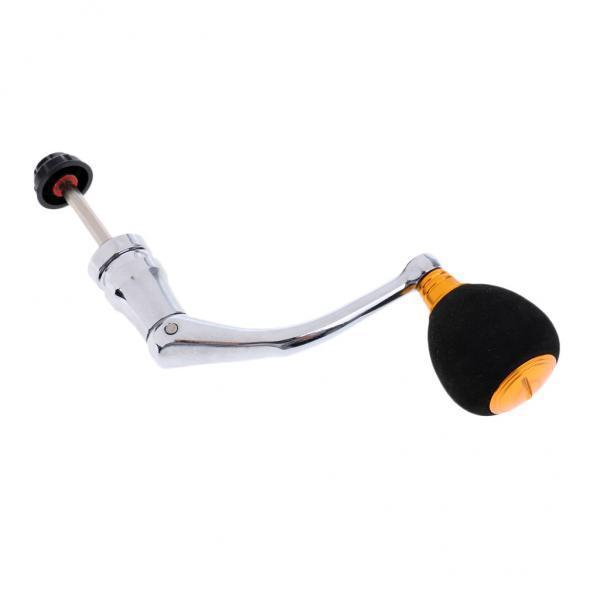 2x Full Metal Fishing Reel Handle Ball Knob Replacement for L Reels