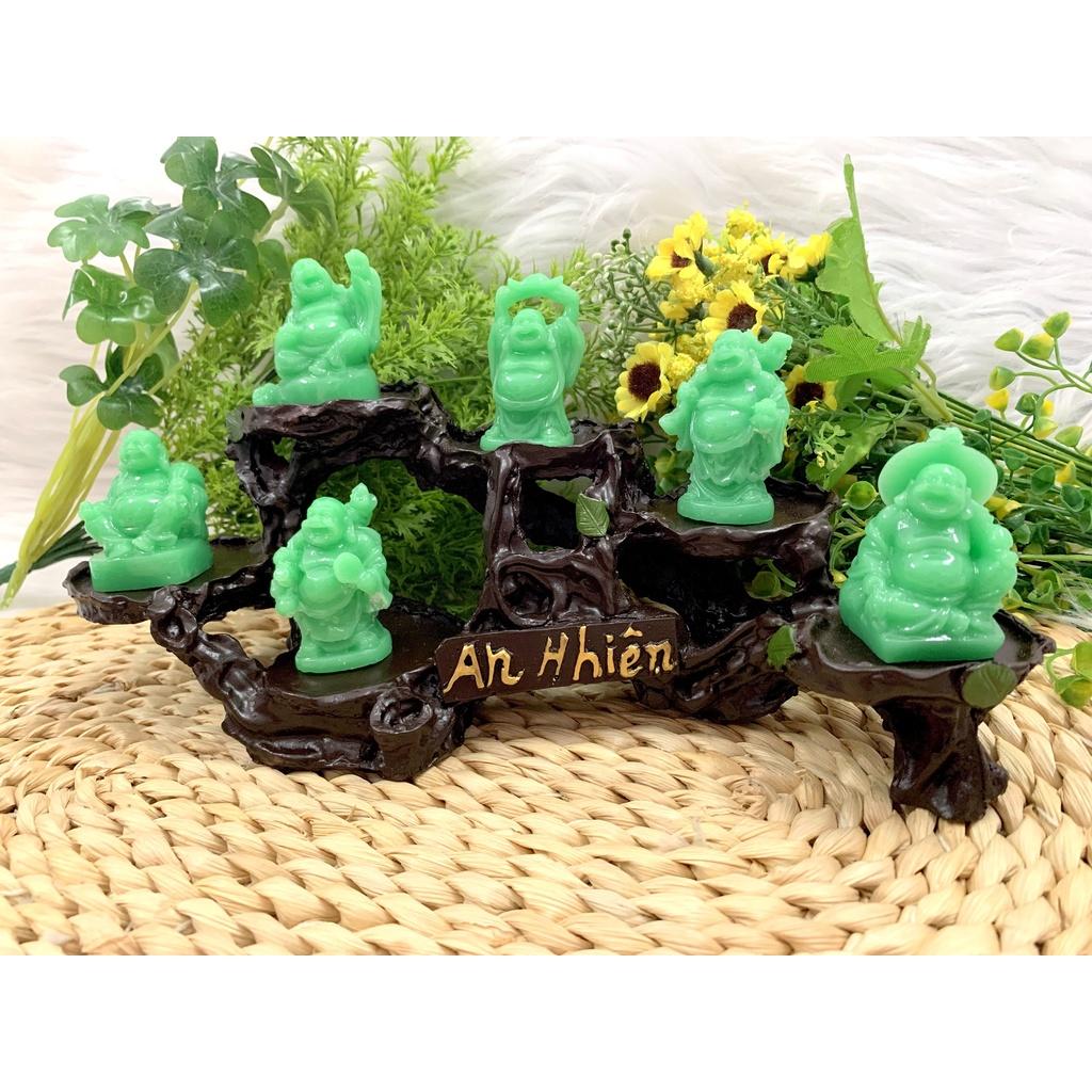 Full Set 6 tượng Bồ Tát Di Lặc tọa đế An Nhiên
