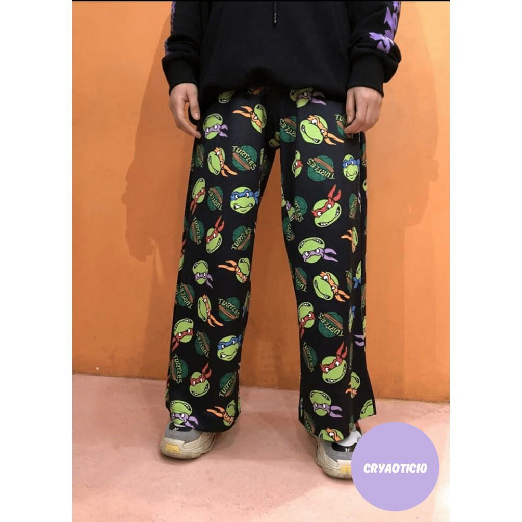 Quần dài hoạt hình cartoon Ninja Rùa unisex