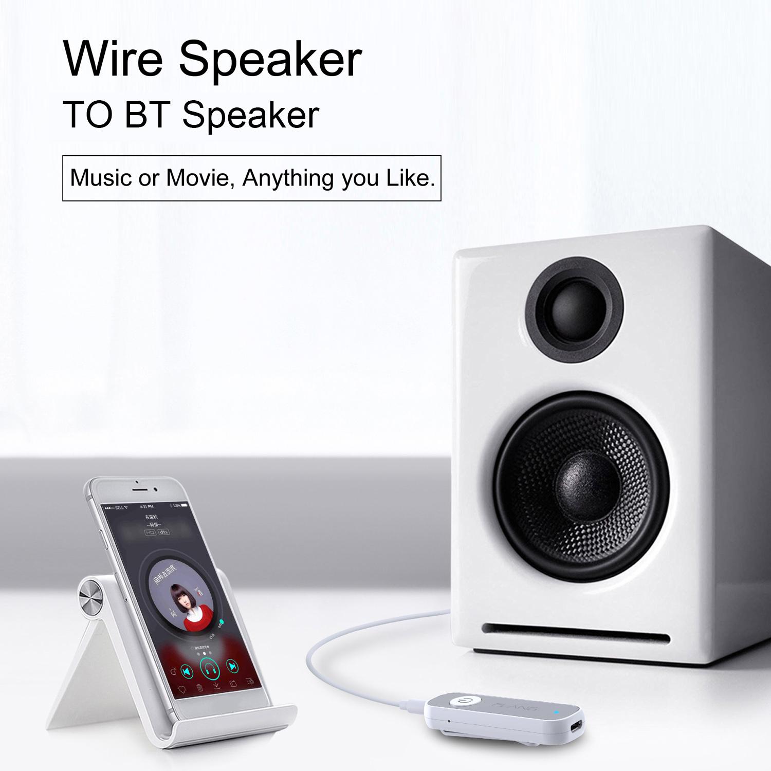 Bộ thu Bluetooth 5.1 không dây điều hợp âm thanh trên ô tô có micrô AUX Out FLANG GS1