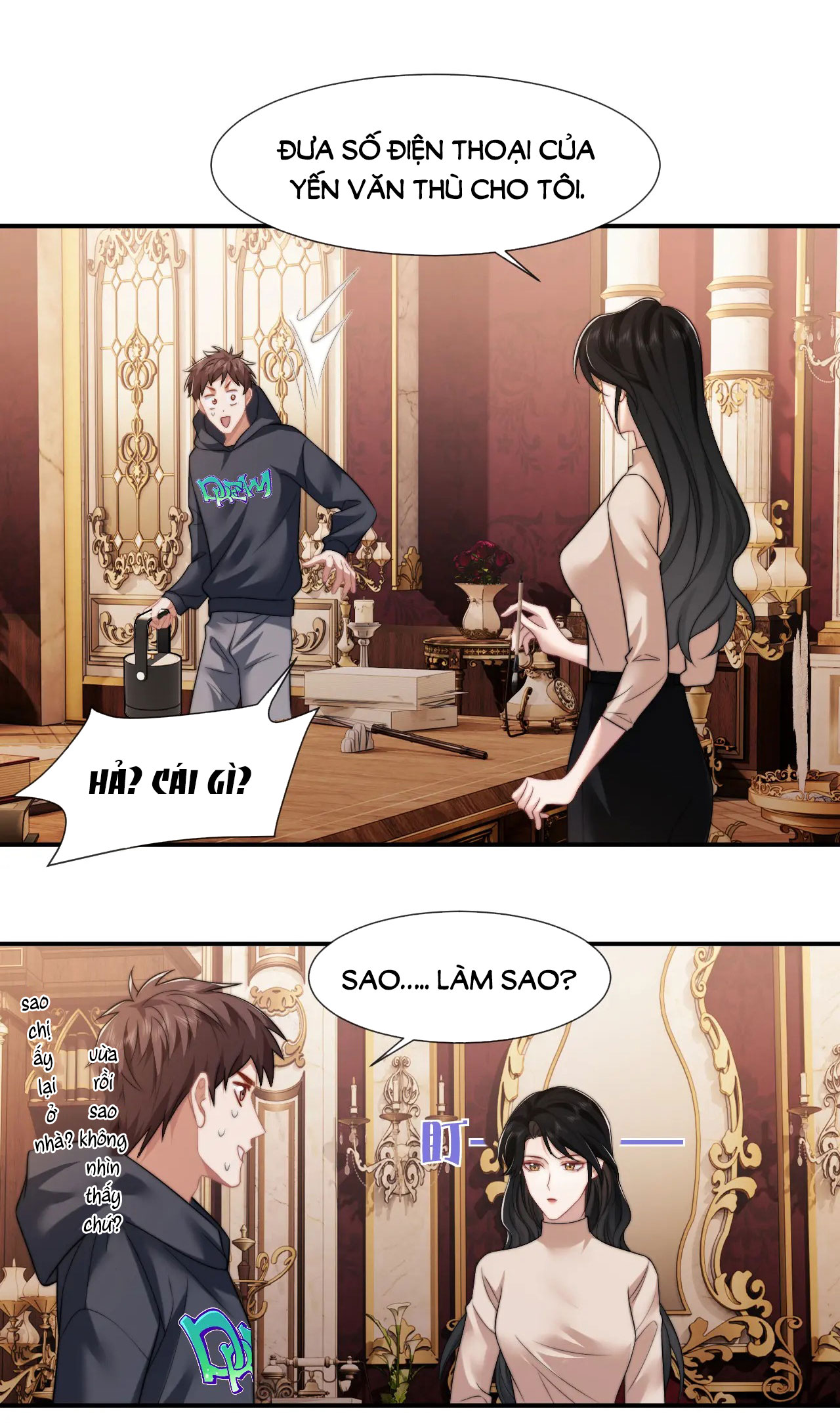 chủ mẫu cao môn xuyên không thành nữ phụ hào môn chapter 25.2 3