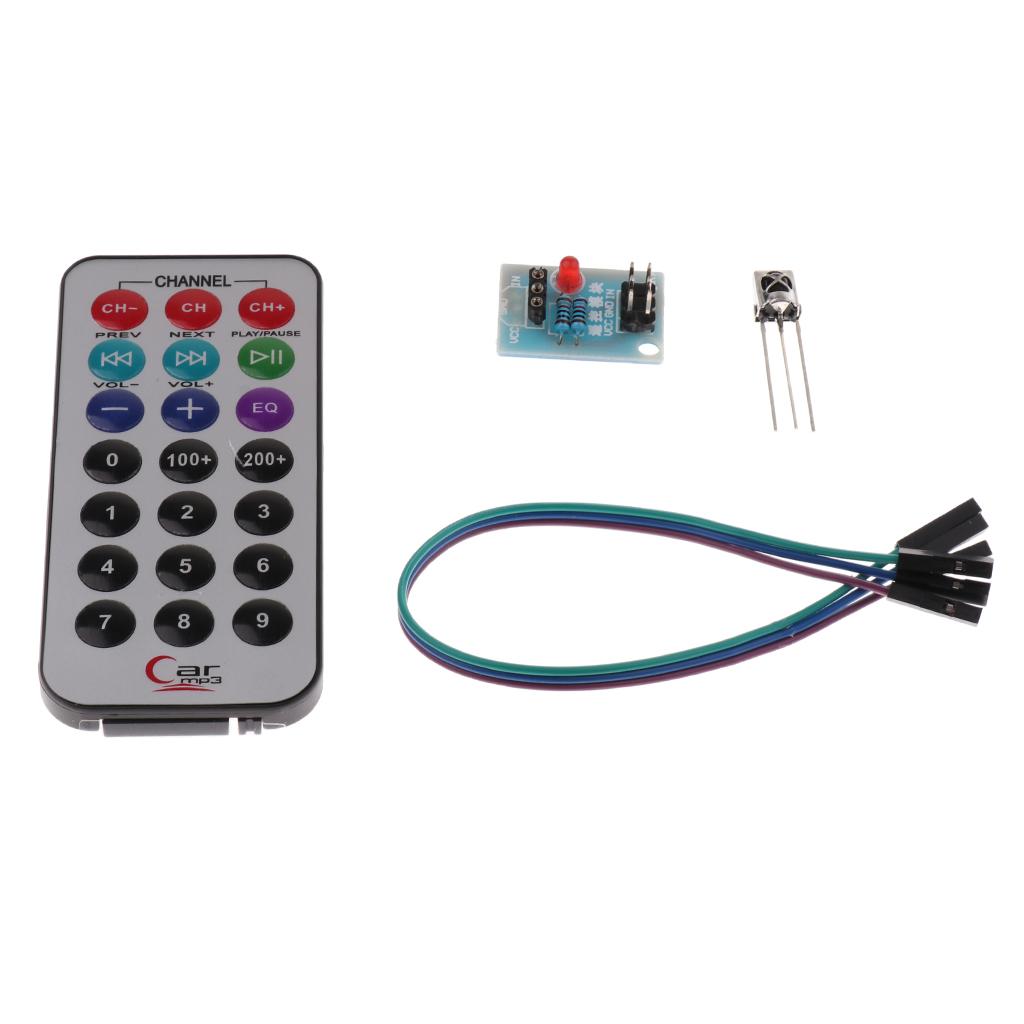 HX1838 VS1838 Infrared IR Wireless Remote Control Sensor Module Kits for DIY
