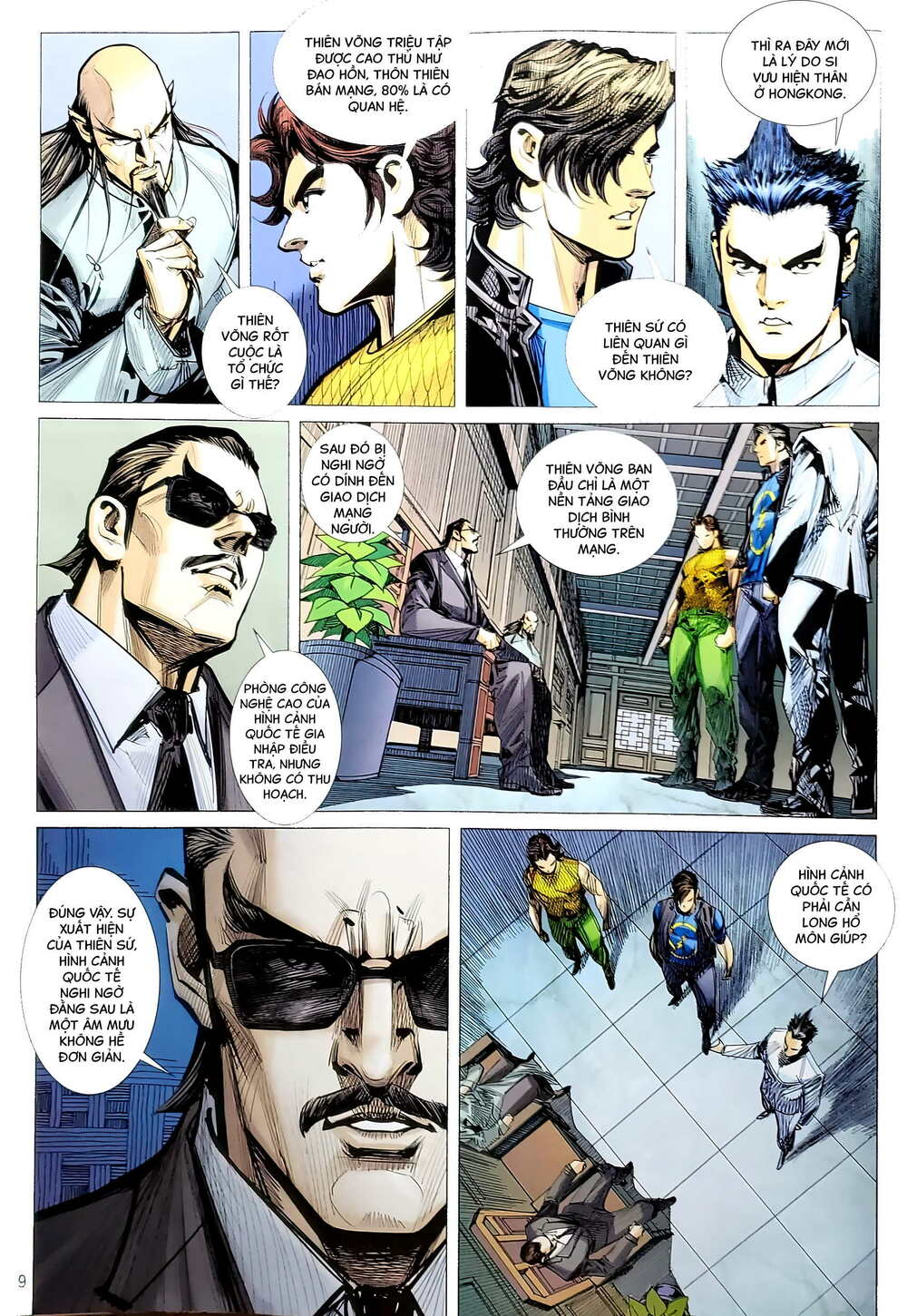 tân tác long hổ môn chapter 1203 9